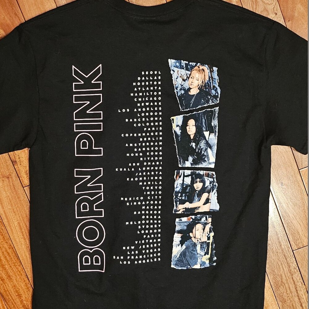 BLACKPINK Born Pink Official World Tour Encore T-Shirt Size Medium From Concert